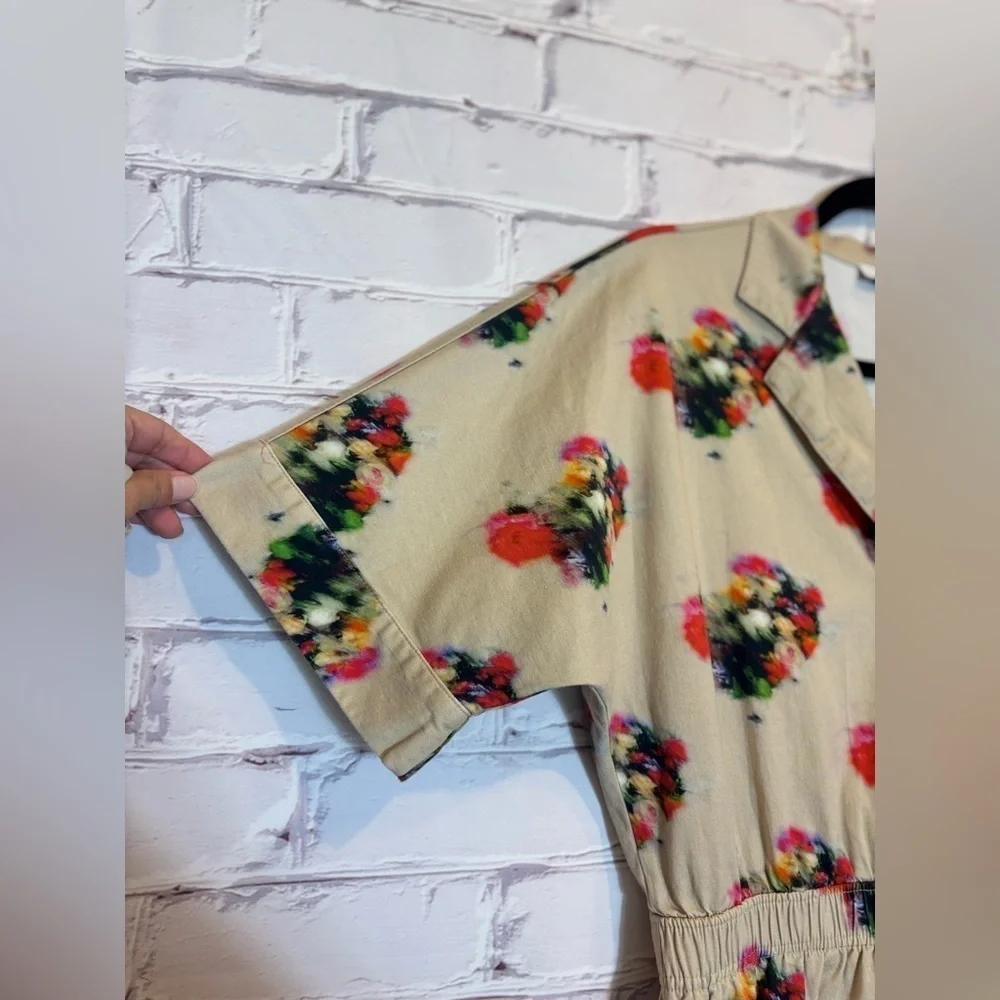 Adam Lippes x RTR Blurry Floral Romper Size 10 - Picture 6 of 8